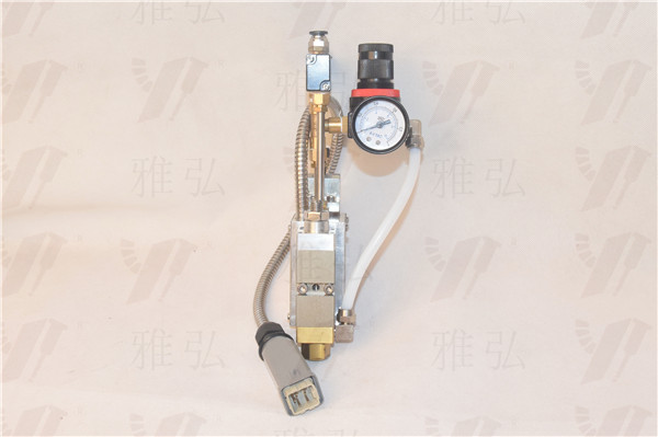 螺旋式热熔胶胶枪斜侧面